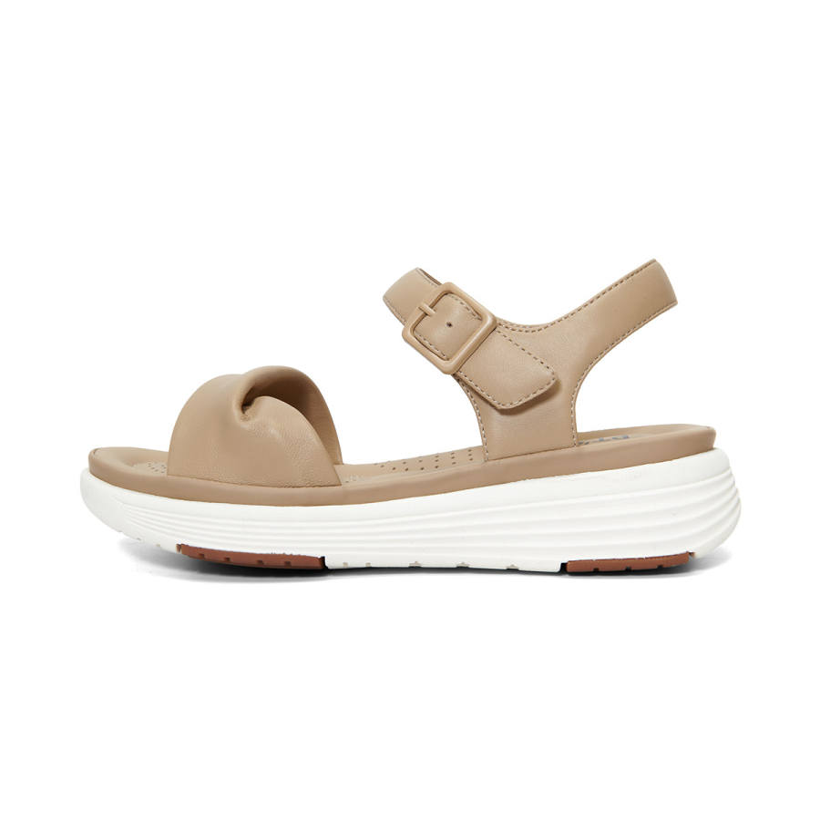 PT'SON Sheepskin Beach Sandals 4.5cm Women's