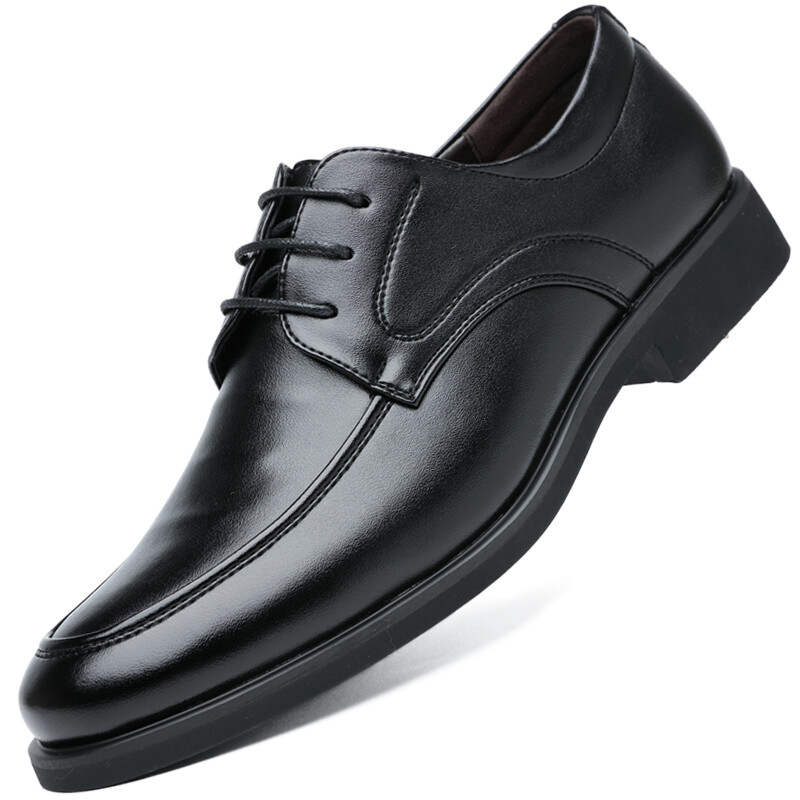 Poitulas Poitulas Microfiber Leather Dress Shoes Men's Black
