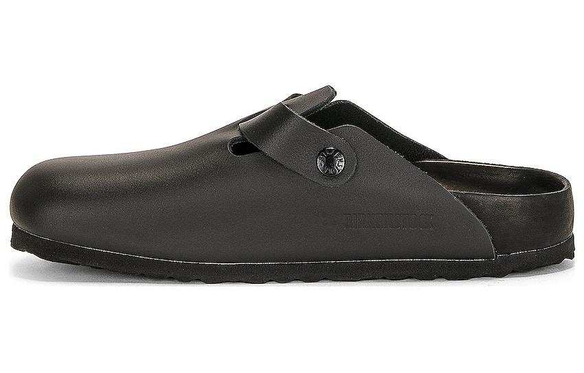 Birkenstock Slip Resistant Closed Toe Slippers Unisex Black