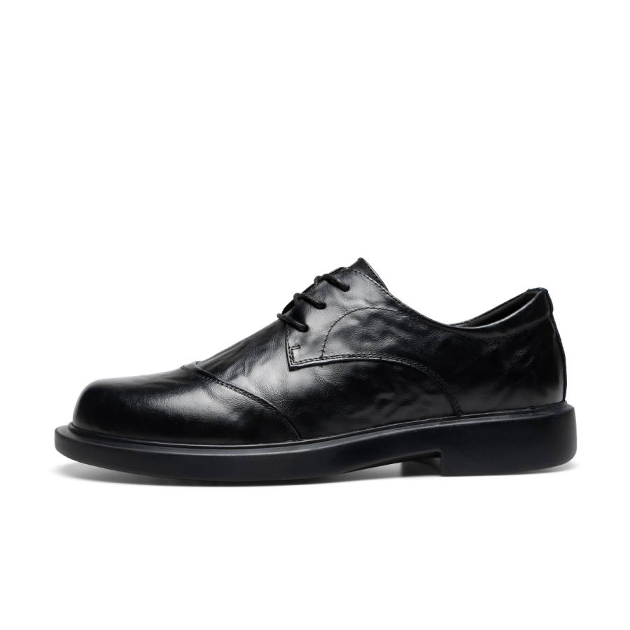 D:FUSE SCANDINAVIA D FUSE SCANDINAVIA Cow Leather Dress Shoes Men's Black