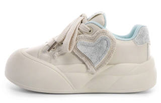 WENPU Microfiber Leather Abrasion Resistant, Lightweight, And Breathable Low top Skateboard Shoes Women's