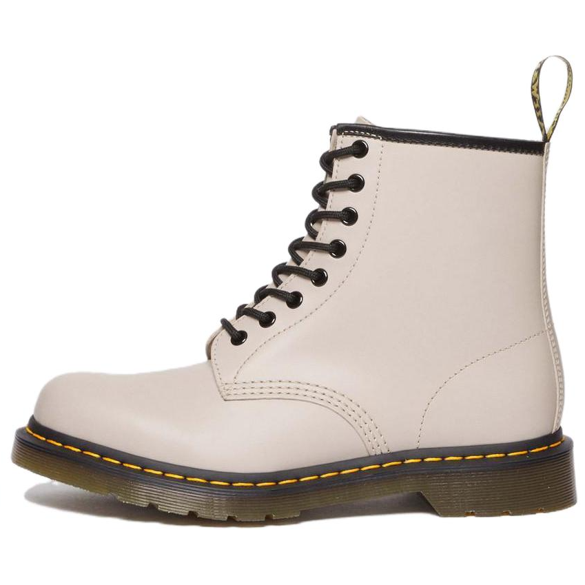 Dr.Martens Dr.Martens Short Combat Boots Unisex Beige