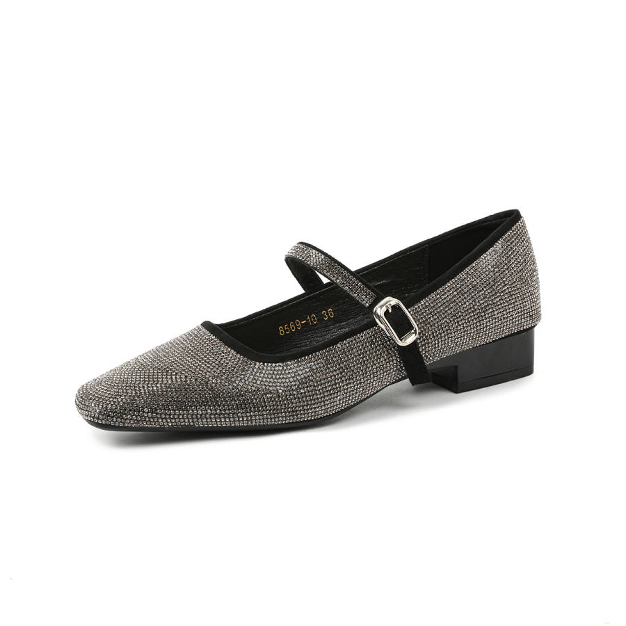 Bamiti Chunky Heel Mary Jane Shoes Women's