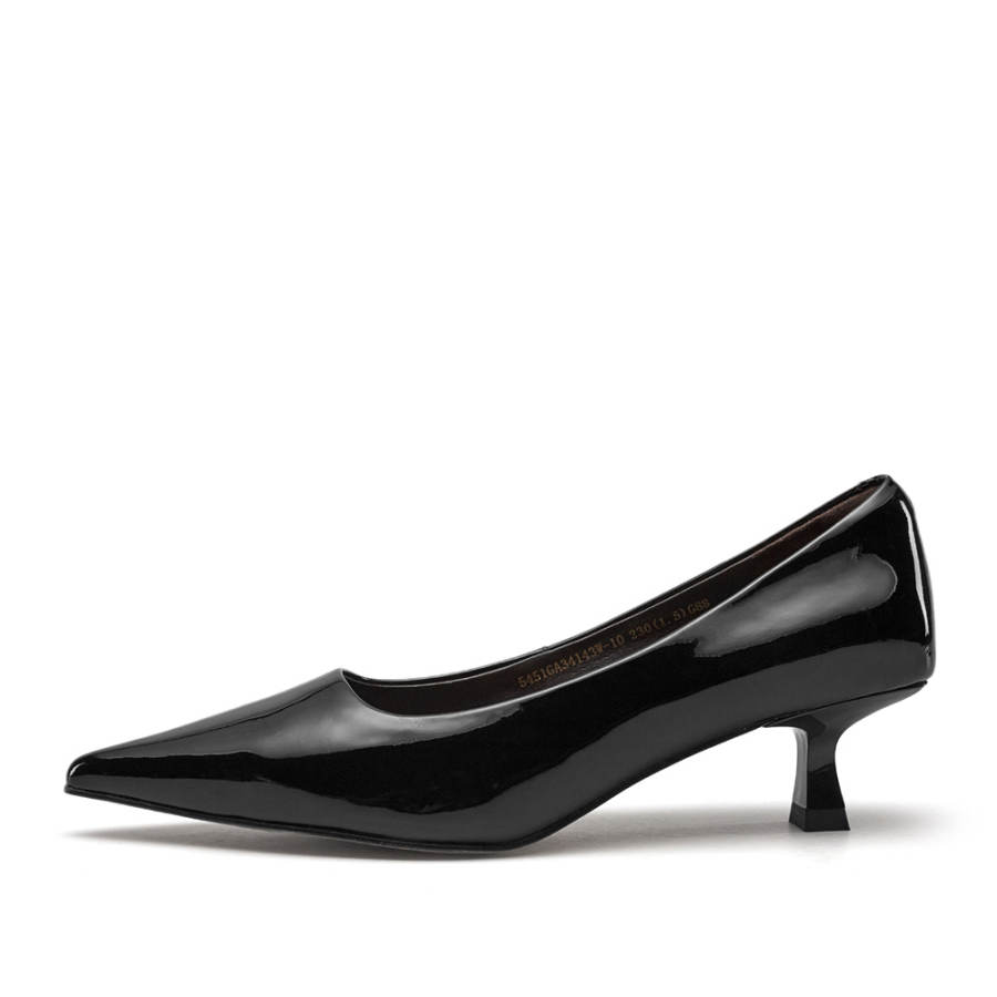 YEARCON Cow Leather Slim Heel High Heels Women's