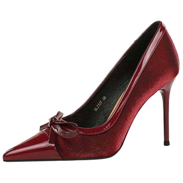 BIGTREE BIGTREE Slim Heel High Heels Women's