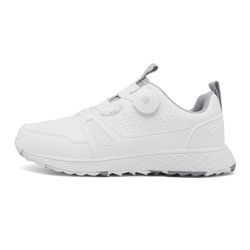 JYVME Microfiber Leather Low top Golf Shoes Men's