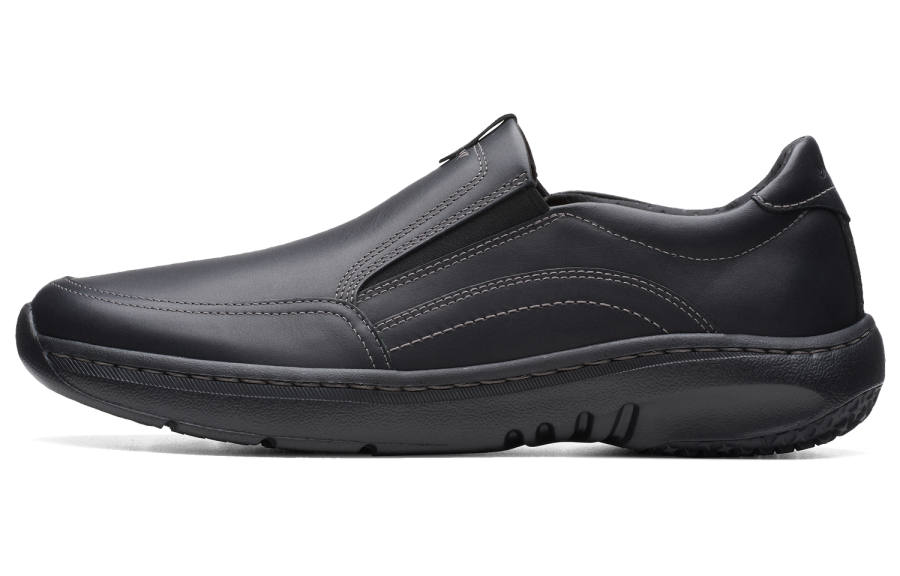 Clarks Artisan Collection Cow Leather Casual Shoes Men's Black
