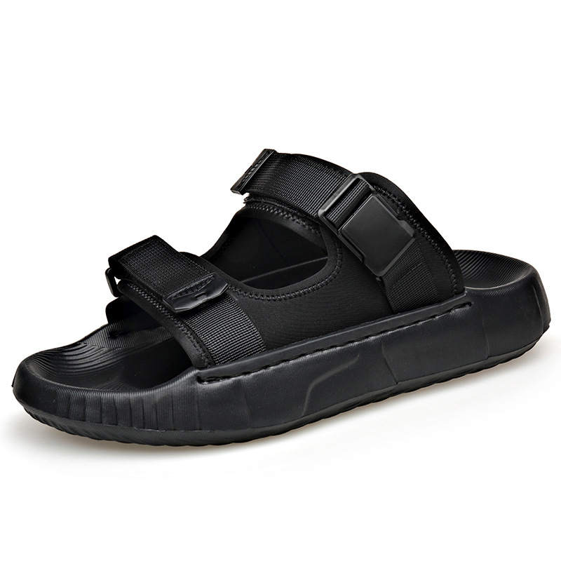 VAEL Slip Resistant Slip Resistant Slide Slippers Men's Black
