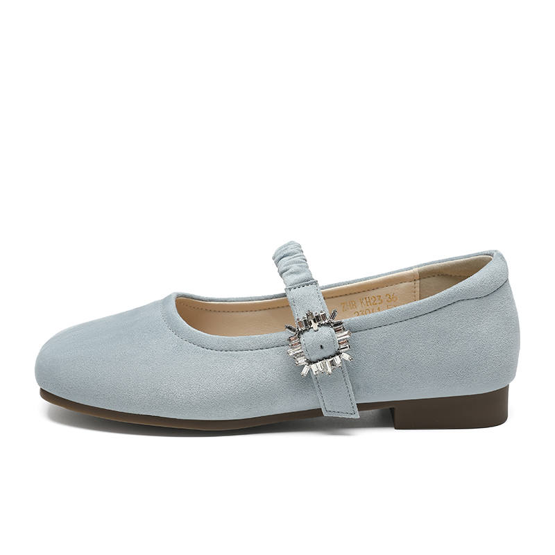 ZHR Chunky Heel Mary Jane Shoes Women's