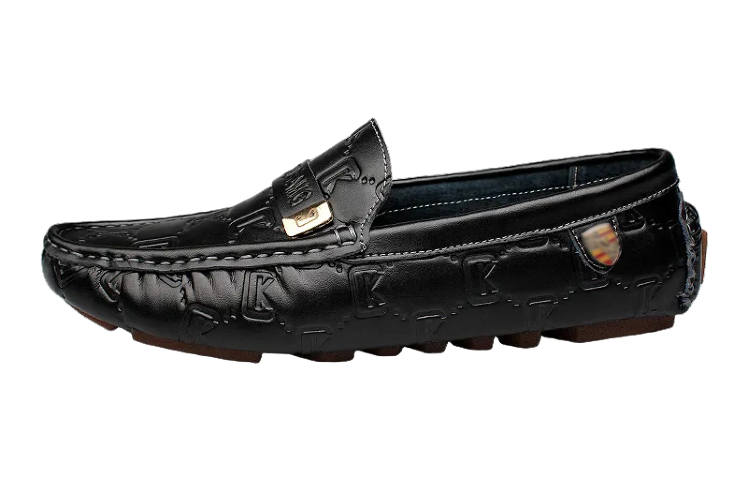 CKVUSAMG CKVUSAMG Cow Split Leather Gommino Loafers Men's