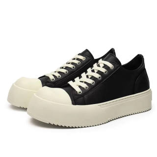 OLDDESIRE Abrasion Resistant Low top Skateboard Shoes Unisex Wilderness Black