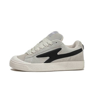 DILPI Slip Resistant Balance Slip Resistant Balance Low top Skateboard Shoes Unisex Light Gray