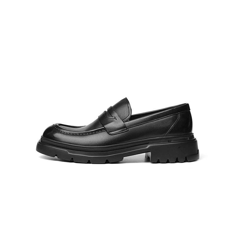 RED DRAGONFLY Loafers Men's Black, Coffee
