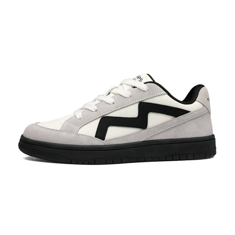 Millies MILLIE'S Wear resistant And Lightweight Low top Skateboard Shoes Unisex Beige Black