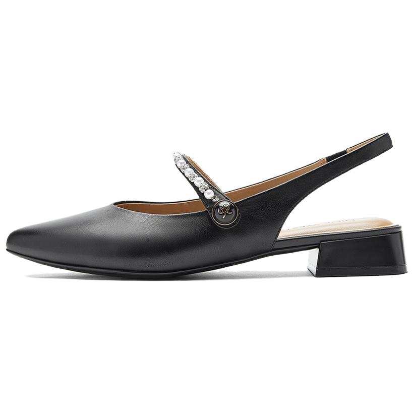 NINE WEST Sheepskin Mary Jane Shoes Women's