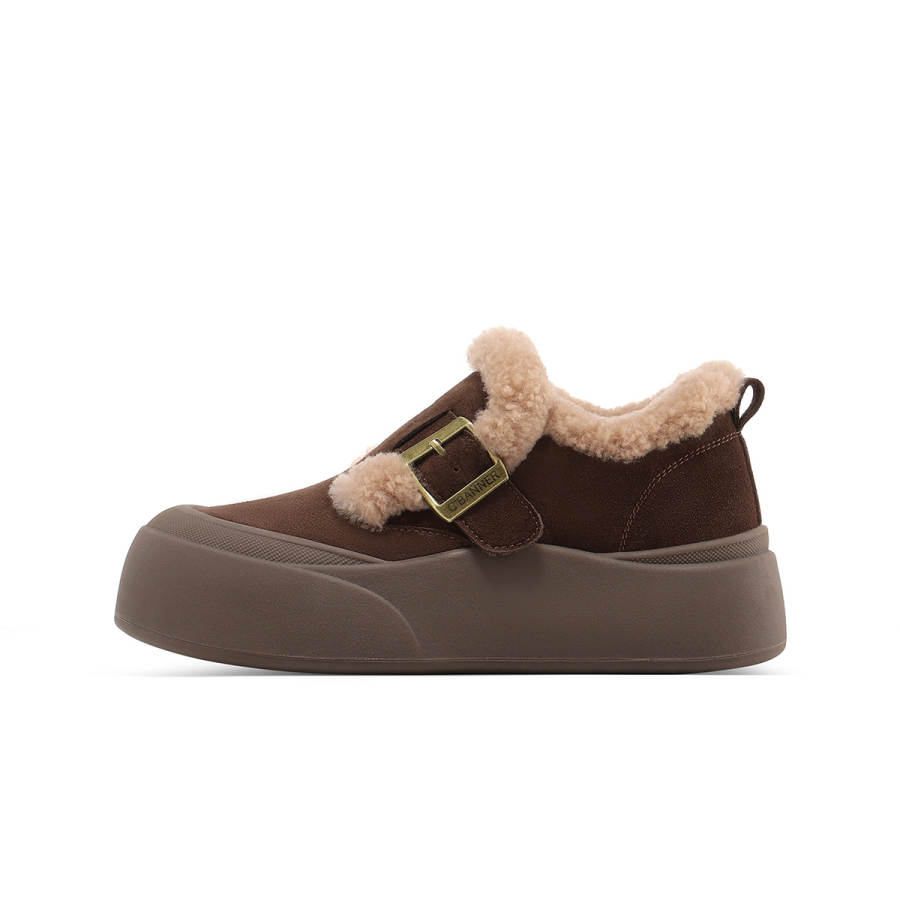 C°BANNER Cow Split Leather Cushioning Low top Skateboard Shoes Women's
