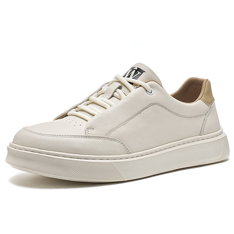 SENJIALUO Top Grain Cow Leather Moisture Wicking Abrasion Resistant Slip Resistant