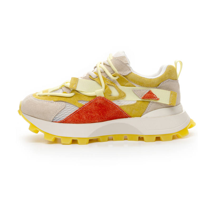 CHOVO Cow Leather, Textile Cushioning Slip Resistant Breathable Moisture Wicking Lightweight Height Increasing
