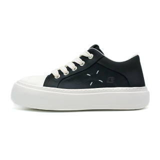 BEN SHERMAN Top Grain Cow Leather Abrasion Resistant Breathable Slip Resistant Low top Skateboard Shoes Men's