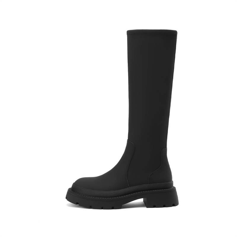 DAPHNE Pu Knee high Boots 6CM Women's
