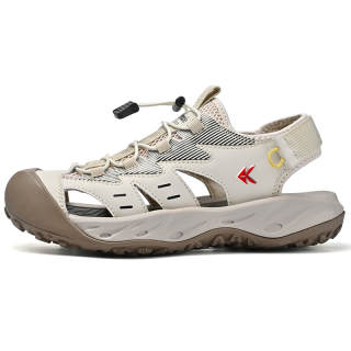 ZANSITE Cow Leather Anti Collision And Abrasion Resistant Grip River Trekking Shoes Men's