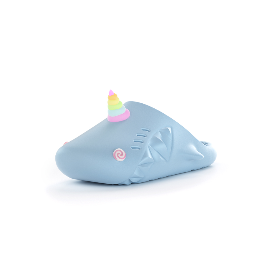 HelloSlippers HelloSlippers Shark Müller Sharkicks Mule Unicorn, Closed Toe Slippers Unisex