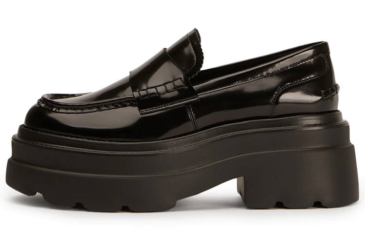 Tony Bianco Zomp Loafers 7.5cm Women's Black