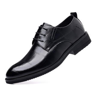 GIHO Dress Shoes Men's Low Top Black