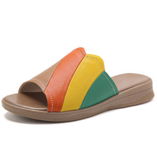 Reivantix Reivanti Slide Slippers Women's Brown