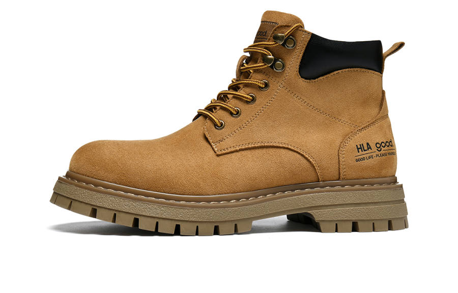 HLA HLA Combat Boots Men's Earth Yellow