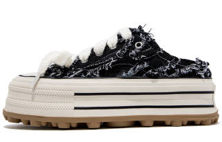 FALLINMISS Cleat Studs Collection Breathable Height Increasing Low top Canvas Shoes Women's