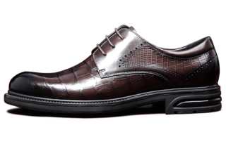 PALMPOLO Derby Shoes Cow Leather Casual Shoes Men's