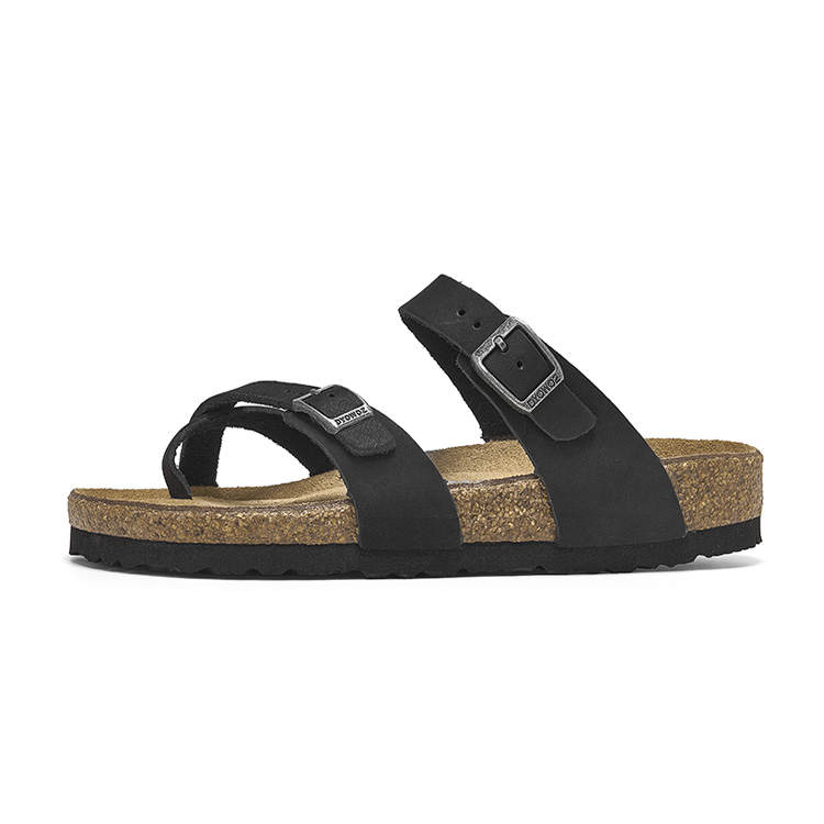 DONGYUANWUZUO Slip Resistant Abrasion Resistant Slide Slippers Women's