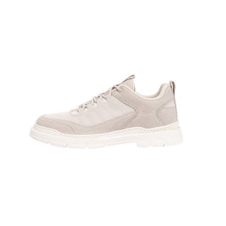 LILANZ Textile, Cow Leather Abrasion Resistant Abrasion Resistant Low top Casual Shoes Men's Ecru