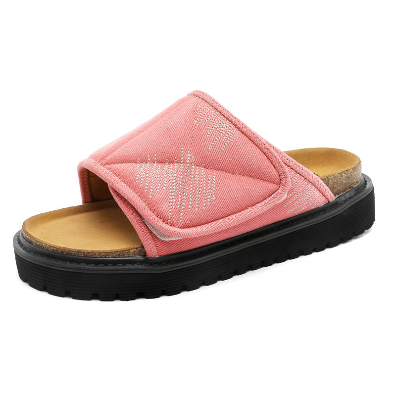 MPZY MPZY Odor Resistant Odor Resistant Slide Slippers Unisex Pink