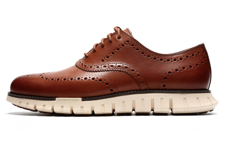 COLE HAAN Cow Leather Low top Casual Shoes Men's Brown