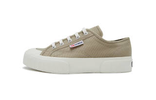 SUPERGA Breathable And Lightweight Low top Canvas Shoes Unisex Matcha