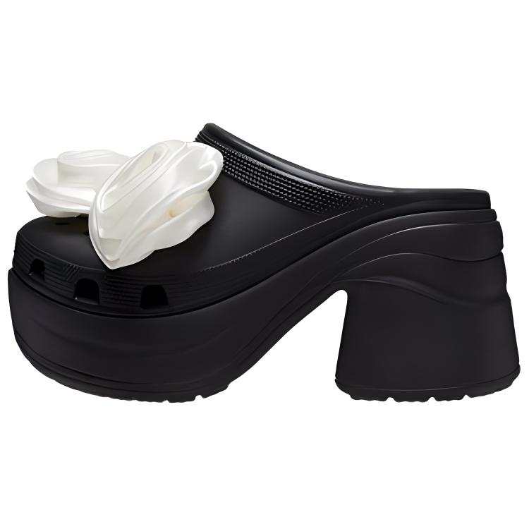 Crocs Crocs Siren Clog No Special Function Closed Toe Slippers Unisex Black
