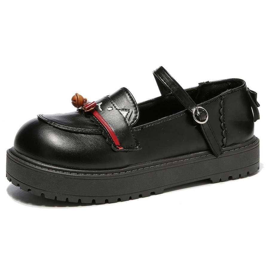 KEMANIKE Synthetic Leather Mary Jane Shoes Women's