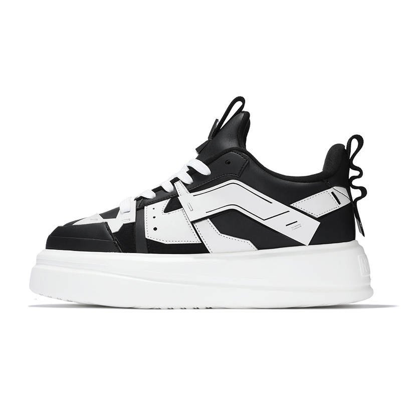NORVINCY PU Synthetic Leather Cushioning Slip Resistant Cushioning Slip Resistant Low top Casual Shoes Unisex