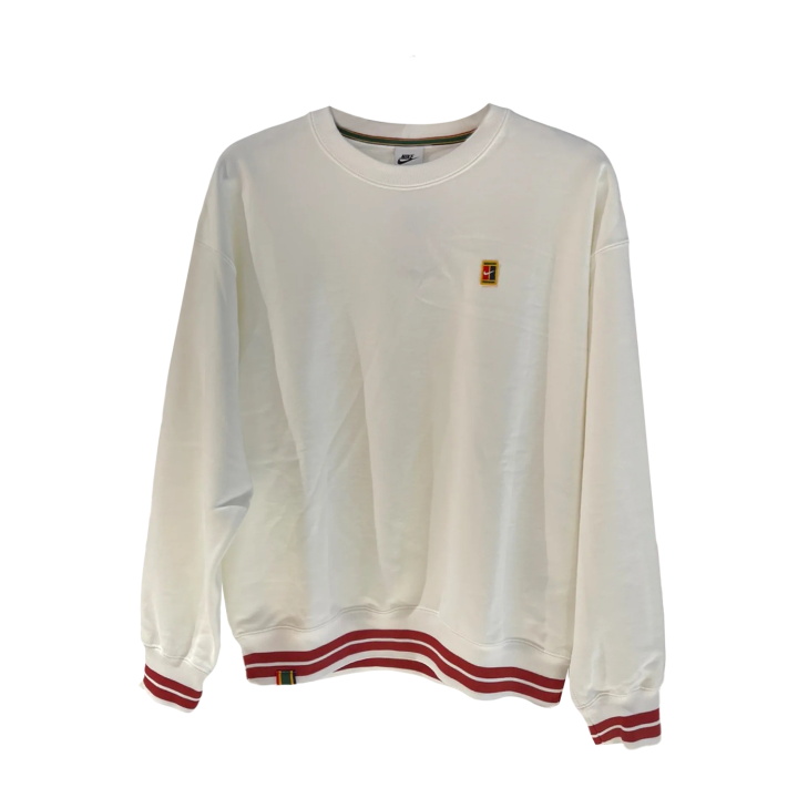 Nike Nike Sweatshirts Men's White Crew Neck Moderate