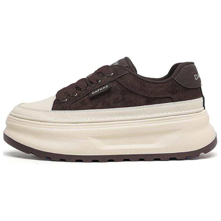 DAPHNE DAPHNE Cow Split Leather Low top Skateboard Shoes Women's