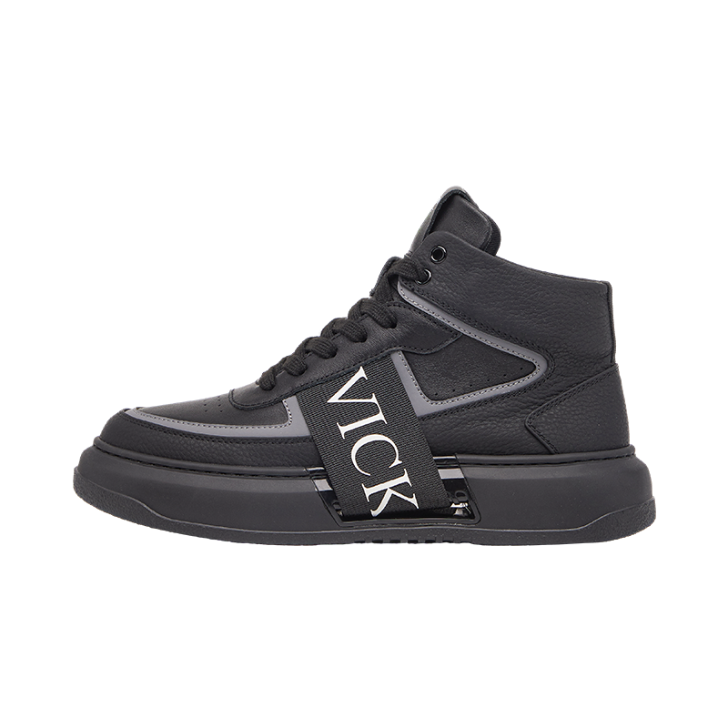 VICKI BROWN Cow Leather Slip Resistant Cushioning Low top Skateboard Shoes Men's