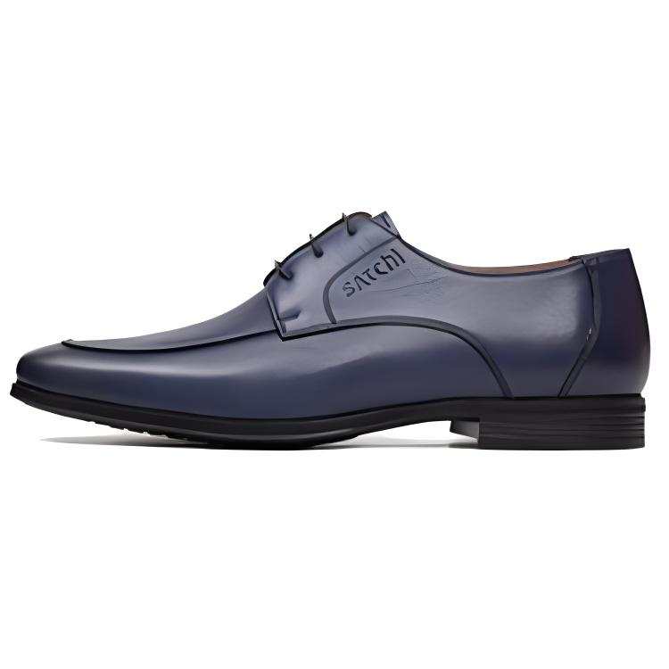 Satchi Dress Shoes Men's Low Top Blue