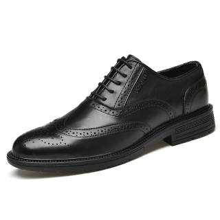 XIMO BULL Dress Shoes Men's Low Top Black