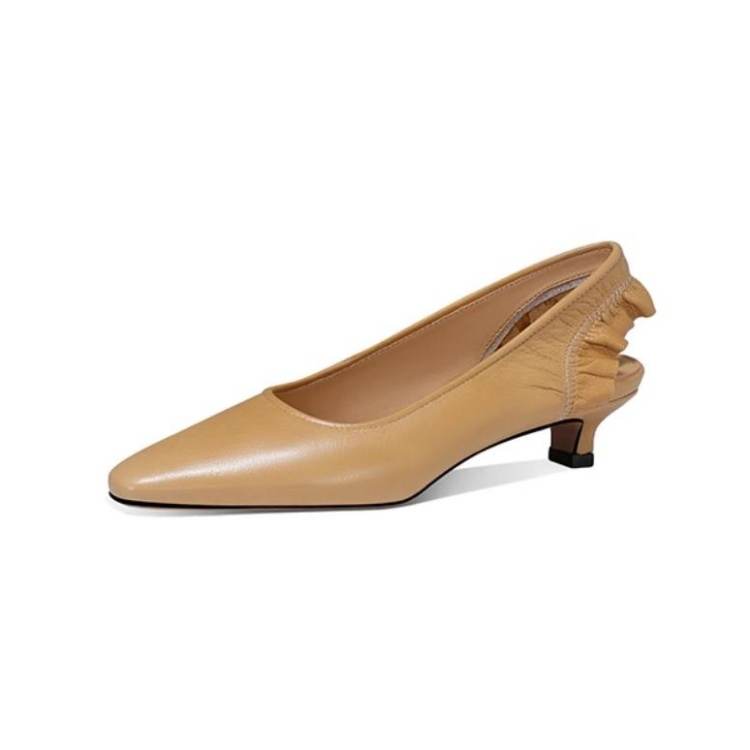 JESSICA SOPHIA Sheepskin High Heels Women's