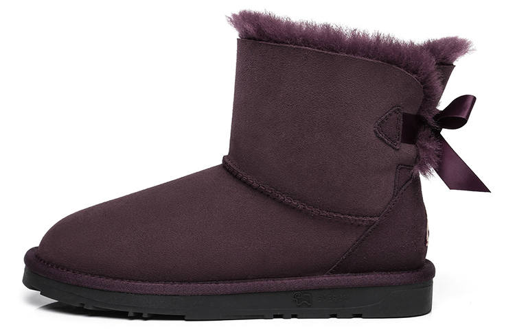 EVERAU Snow Boots Women's Grape Purple