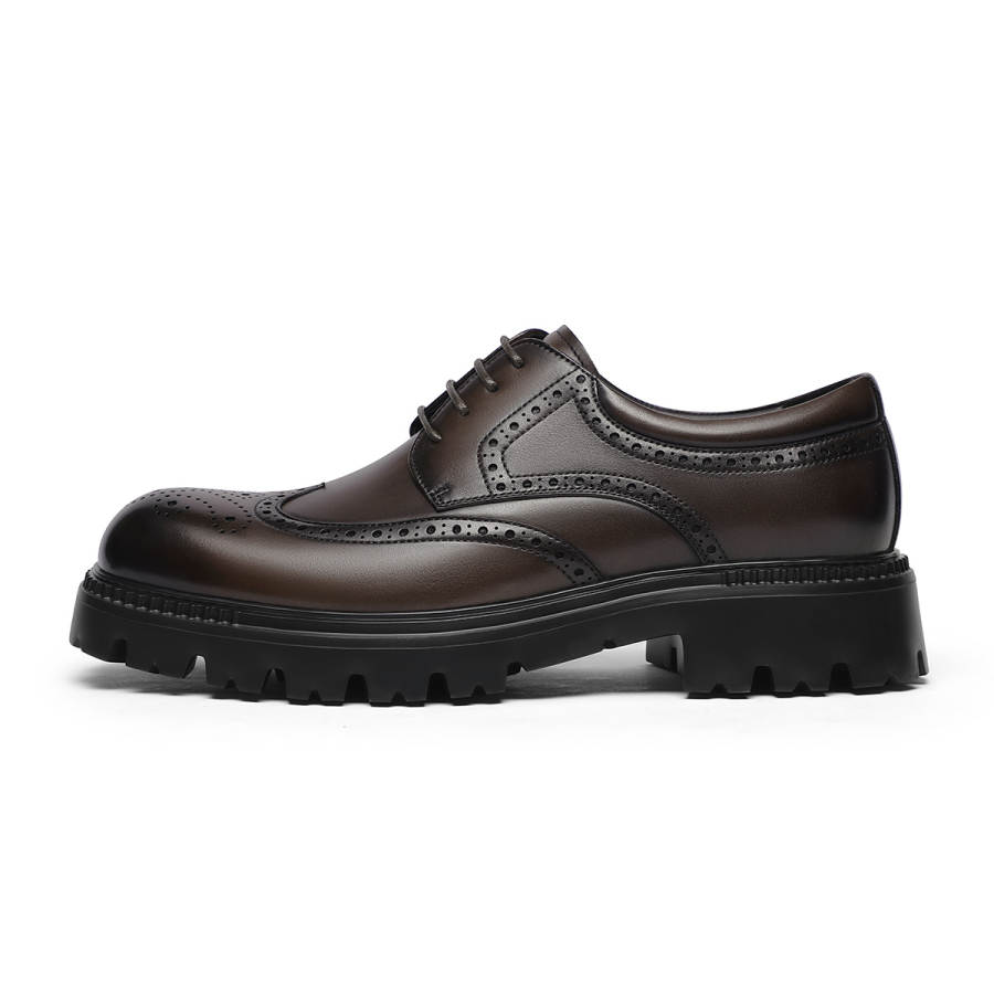 VOLO Chunky Shoes Men's Casual Shoes Men's Dark Coffee