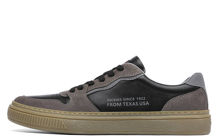 Dickies Dickies Microfiber Leather Low top Skateboard Shoes Men's Black