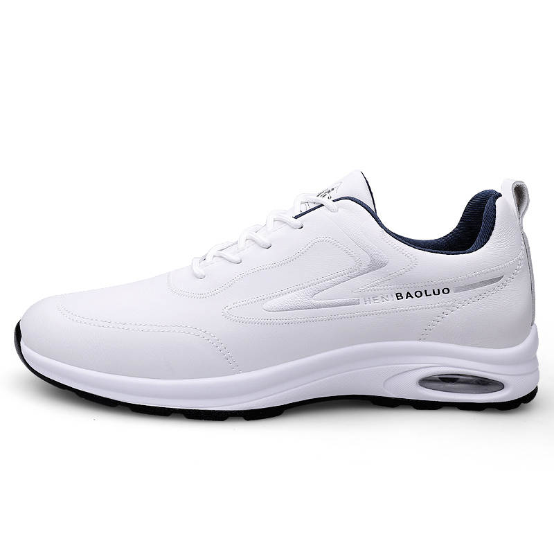 HENIBAOLUO Top Grain Cow Leather Casual Shoes Men's